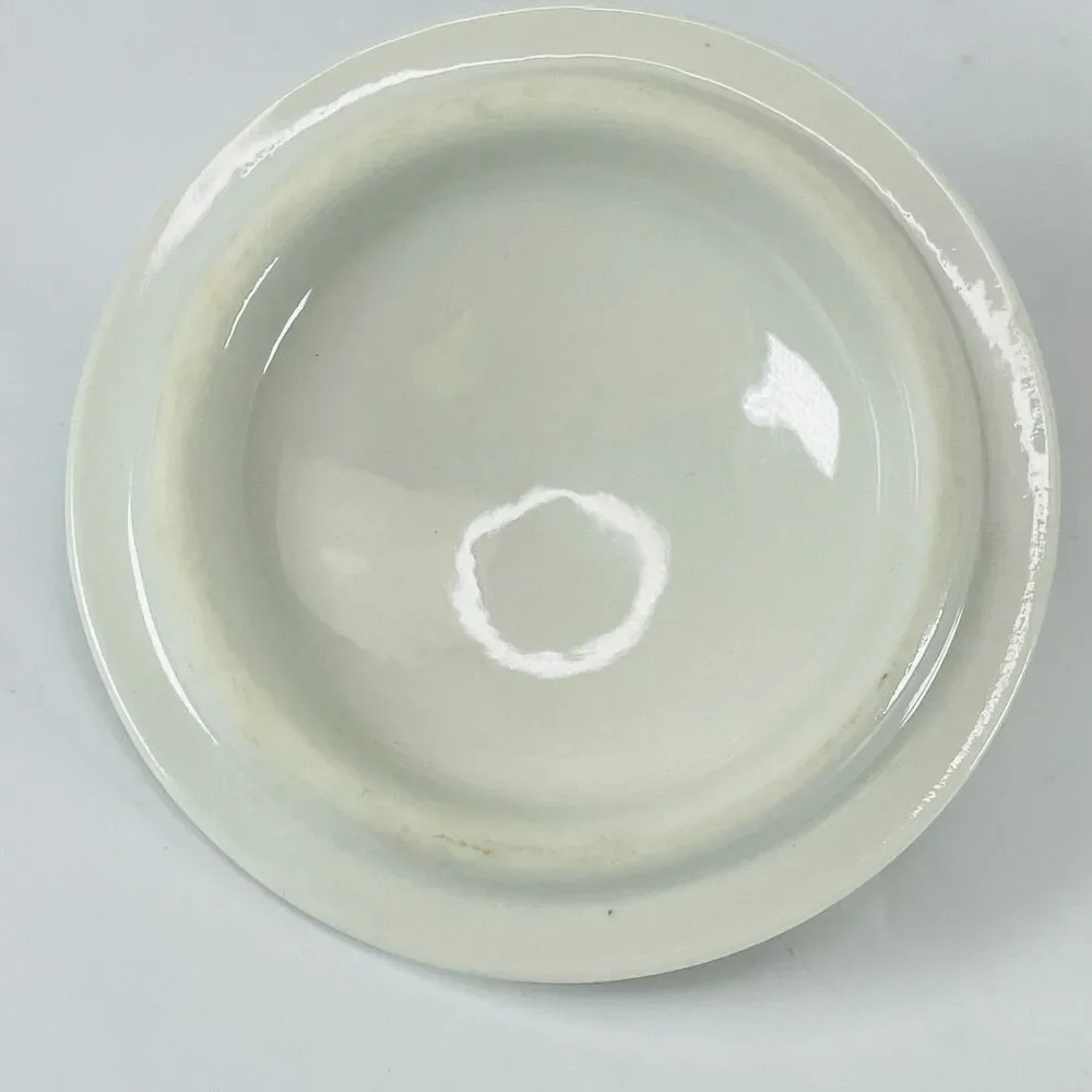 Vtg Union Pacific Railroad UPRR Winged Streamliner China Sugar Soup Bowl Cup Lid